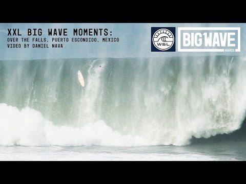 Pedro Calado Goes Over the Falls at Puerto - A WSL Big Wave Awards Moment
