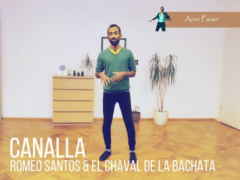 Canalla | Romeo Santos & El Chaval de Bachata | Footwork challenge with Arun Pauer | Salsa Madras