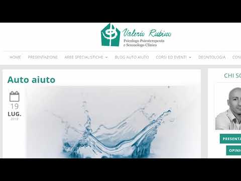 Video di presentazione - Dr. Valerio Rubino