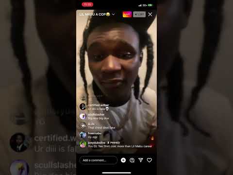 Lil Mabu & Yus GZ Beef on IG Live (YUS CALLS SHA EK A 🐀)