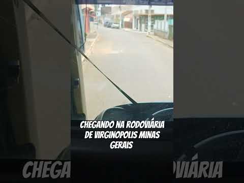 chegando na rodoviária de virginopolis Minas Gerais Brasil