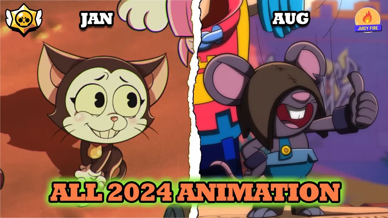 Brawl Stars | All 2024 Animation | Jan - Aug