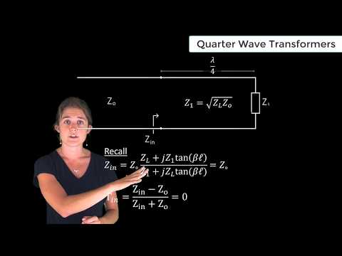 Quarter Wave Transformers — Lesson 9