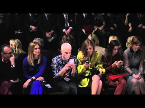 Backstage of Alberta Ferretti Fashion show Fall/Winter 2013