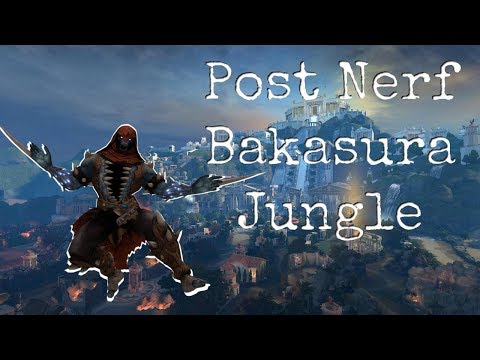POST NERF BAKASURA IS STILL STRONG! | Smite Jungle Ranked Conquest