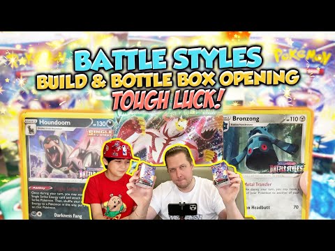 Battle Style Build & Battle Box | Round 2 | Tough luck with the pulls but the promo cards are nice!