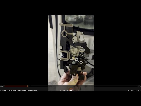 2016 F150  Door Lock Actuator Replacement