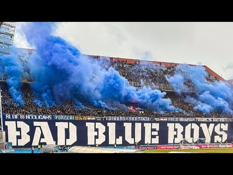 Dinamo Zagreb - Hajduk Split 06.12.2025 | Bad Blue Boys and Torcida Split