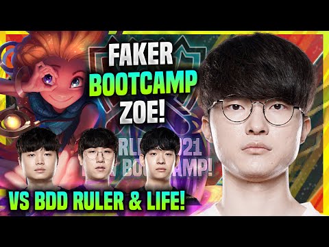 FAKER MEETS BDD RULER & LIFE IN EUW SOLOQ! - T1 Faker Plays Zoe MID vs GEN Bdd Leblanc! | Bootcamp
