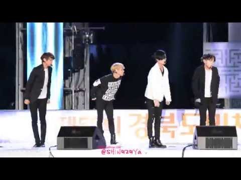 140829 경북도민체육대회 SHINee(종현,키,민호,태민) - Sherlock