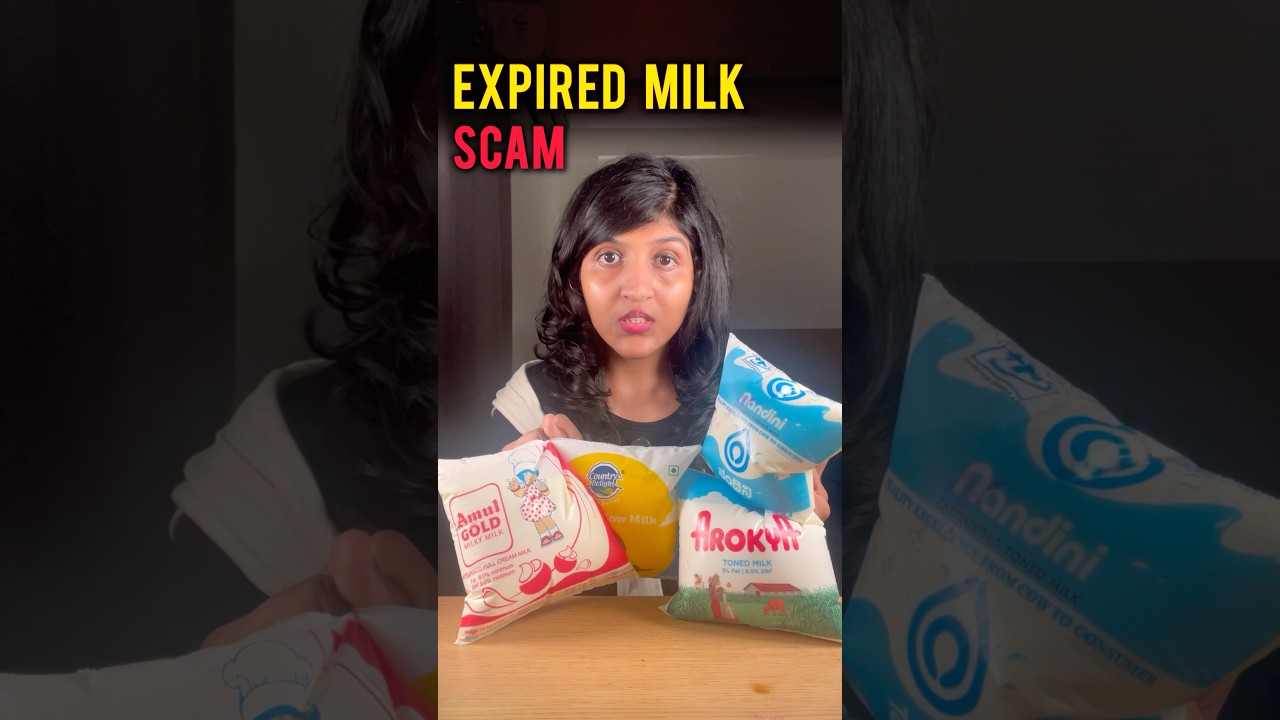 Erasing expiry date of packet milk | Deetox Buddy