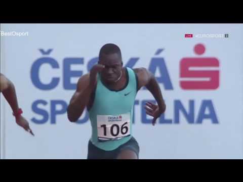 385 Ben Youssef Meite wins 100m Men's Final HD Josef Odlozil Memorial 2016