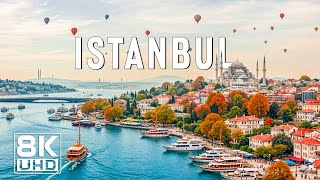 Autumn Istanbul 8K UHD – Golden Parks, Ottoman Echoes, and Misty Sunsets of the City