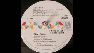 New Order - Thieves Likes Us instrumental 86 remix