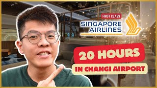 My Ultimate Singapore Airlines First Class Experience in Changi Airport