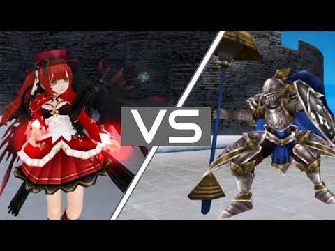 Knuckle MD Full Luk Lv 290 VS Inzanio - Toram Online