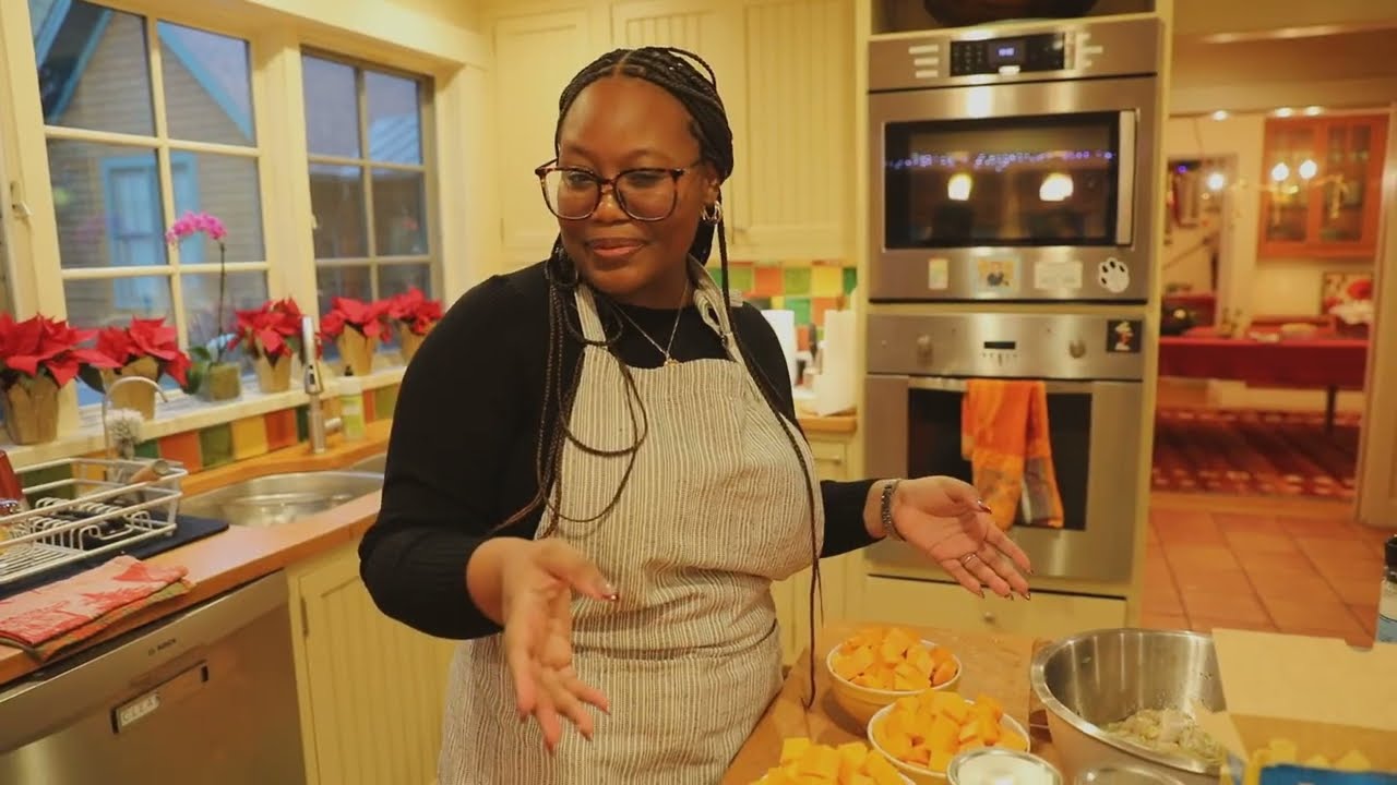 Making Soup Joumou with Tracy