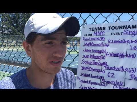 Beyer's Lewis tops Modesto's McCaig to repeat as MMC tennis champ