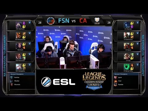 NA LCS Expansion CA vs FSN Game 2 Highlights