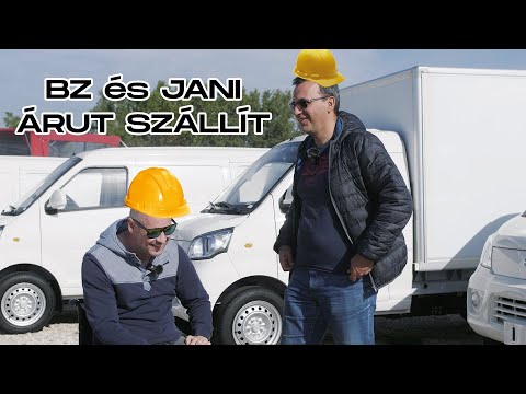 BZ és Jani ÁRUT szállít! - Cenntro Logistar 200 (Garázs Ep. 880.)
