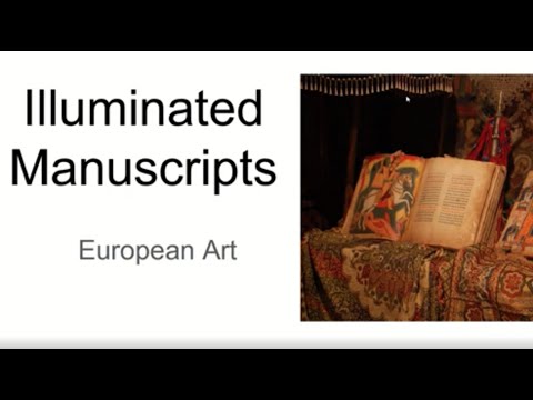 How to Create an Illuminated Manuscript in a European Style