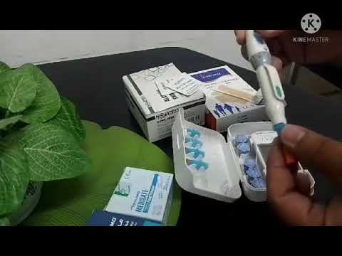 How to test Blood Sugar l How to use Glucometer