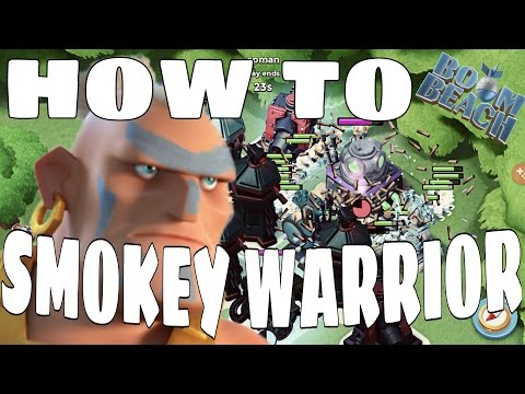 Boom Beach | Smokey Warrior | TUTORIAL !!!