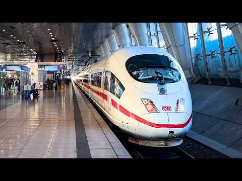 German high speed trains at Frankfurt airport 🇩🇪 | 2025