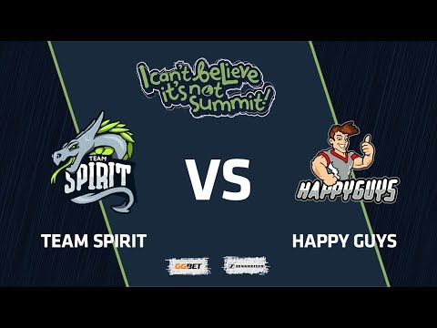 Team Spirit vs Happy Guys, Game 2, Group Stage, I Can't Believe It's Not Summit