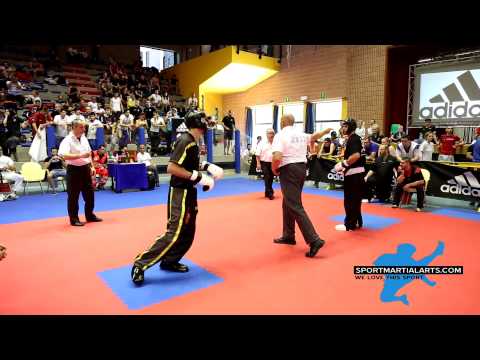 Harold Schmidt v Robbie McMenamy Open Weight 2014 BESTFIGHTER WAKO World Cup 2014