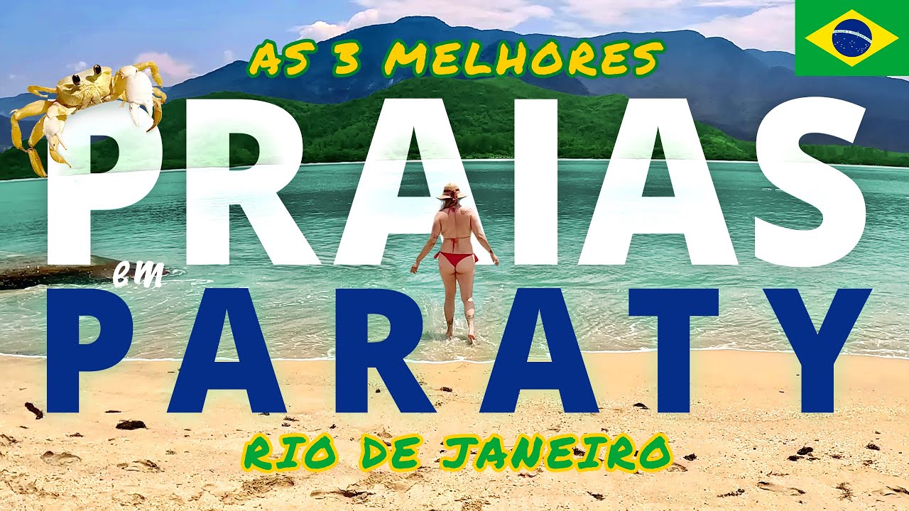 As PRAIAS encantadoras de PARATY, Rio de Janeiro / BRASIL! Vamo lá! 🏝️