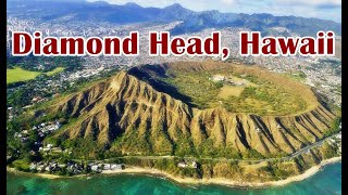 The Volcanic Diamond Head Crater of Hawaii