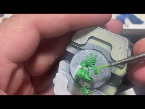 How to Paint Green Skin Tones Warhammer Grot/D&D Goblins