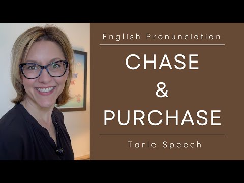 學習給 "CHASE & PURCHASE "發音--美式英語音節重音發音#learnenglish (Learn to Pronounce CHASE & PURCHASE  - American English Syllable Stress Pronunciation #learnenglish)