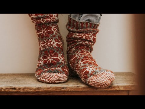 Shetland Wool Week Annual - 'Stoorbra Socks' by Alison Rendall