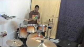 Pastor Nate Mitchell at a Drum Shed