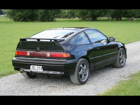 Genuine 1988 Honda CRX Si - Walk Around and Engine