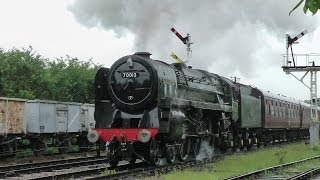 preview picture of video 'GCR,70013,Oliver Cromwell,25th-26th May,2014'