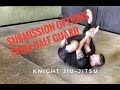 BJJ technique - No Gi Half-Guard Submission Options