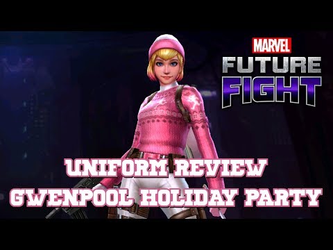 [UNIFORM REVIEW] GWENPOOL HOLIDAY PARTY | MARVEL FUTURE FIGHT