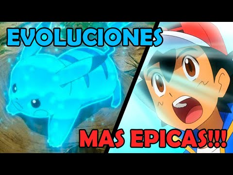 LAS EVOLUCIONES MAS EPICAS DE LOS POKEMON DE ASH KETCHUM