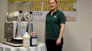 Frozen Drink Machine Tutorial