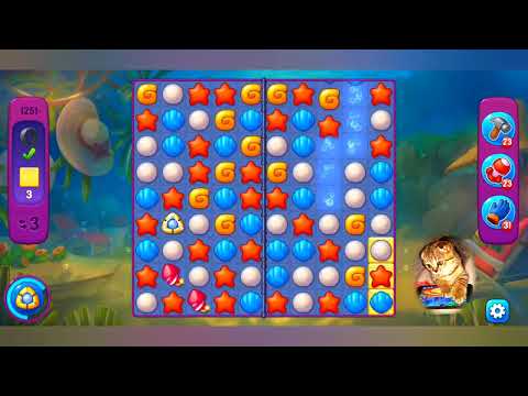 Fishdom 2022, no Boosters,  1251  level  -  прохождение без бустеров,  1251  уровень.