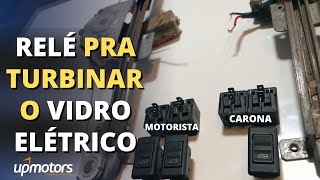 Power RELAY for ELECTRIC GLASS driver's and passenger's door; UPMOTORS