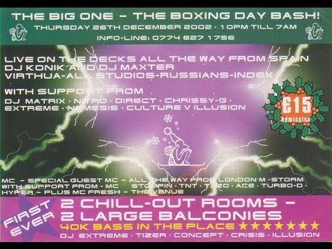 DJ Nitro Konik & Maxter Mc Tazo Turbo-D & Stompin @ The New Monkey Boxing Day 2002