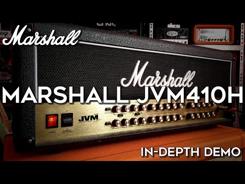 Marshall JVM410H 100-watt 4-channel Guitar Amplifier Tube Head image 3