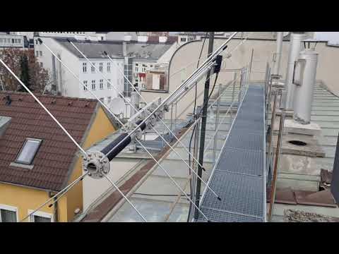 MFJ 1775 Antenna Rotary Dipol 40m / 2m installations