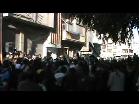 مظاهرة في حي الخالدية في مدينة حمص في سبت "أحفاد الرشيد"