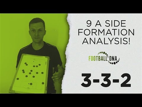 9-a-Side Formation Analysis | 3-3-2 | Football DNA