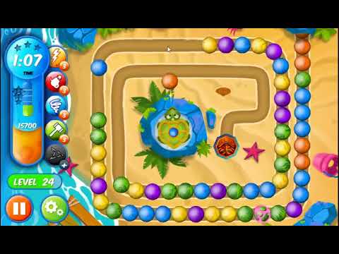 Marble Woka Woka Level 24 - NO BOOSTERS 🐢 | SKILLGAMING ✔️